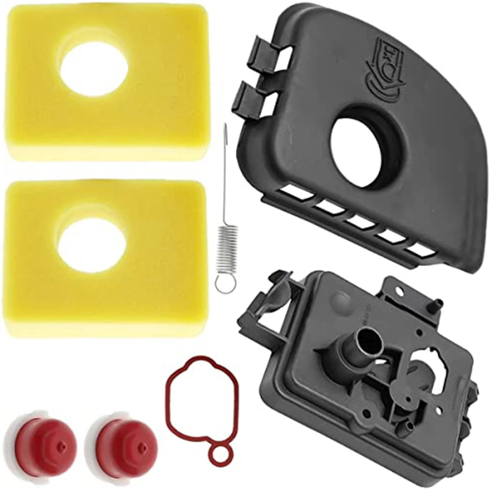 BS 300E 450E Lawn Mower Engine Air Cleaner Cover Air Filter Base Foam Air Filters Governor Spring Engine Replacement