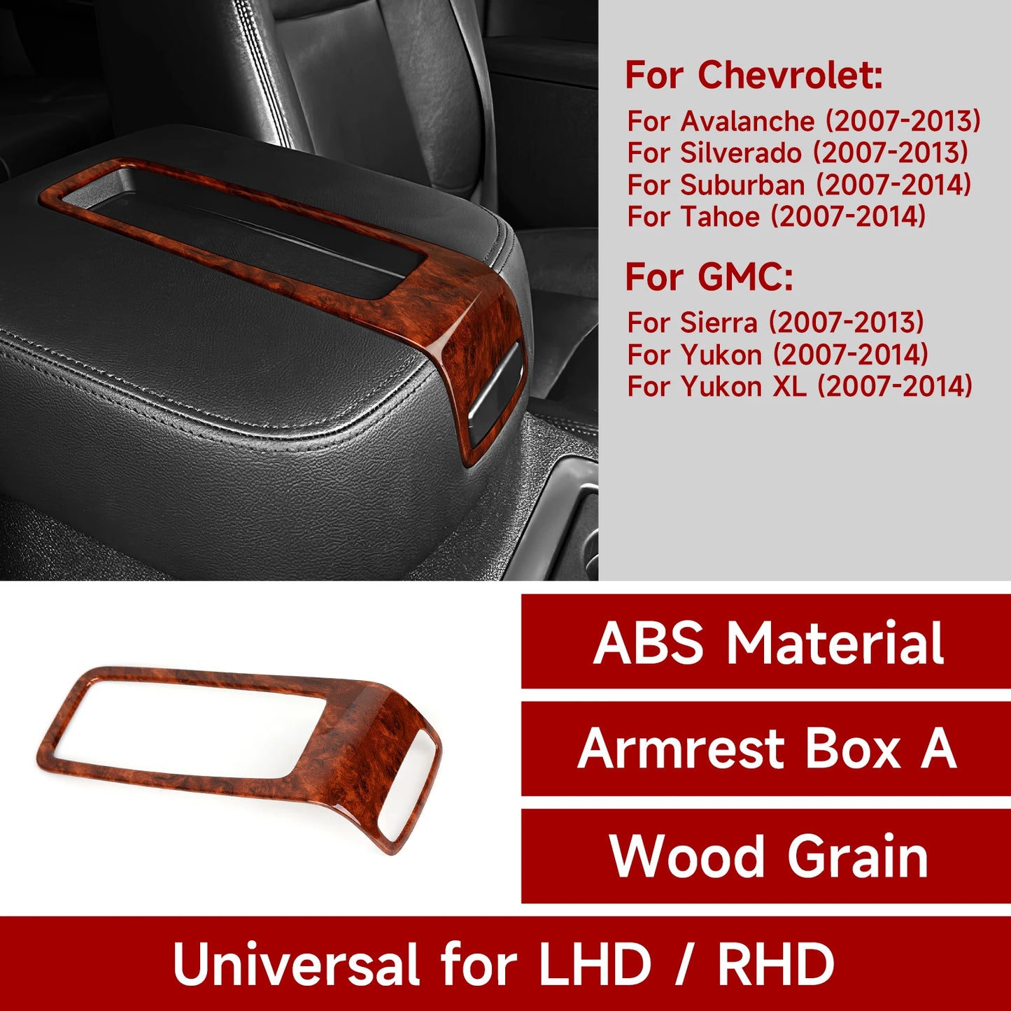 Center Console &amp; Interior Trim Sticker Kit - Chevy/GMC Trucks &amp; SUVs