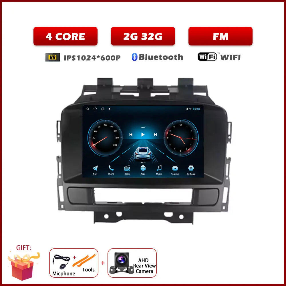 Android Car Stereo for Opel Astra J (2011–2014) & Buick Excelle GT XT — CarPlay, Android Auto, GPS Navigation