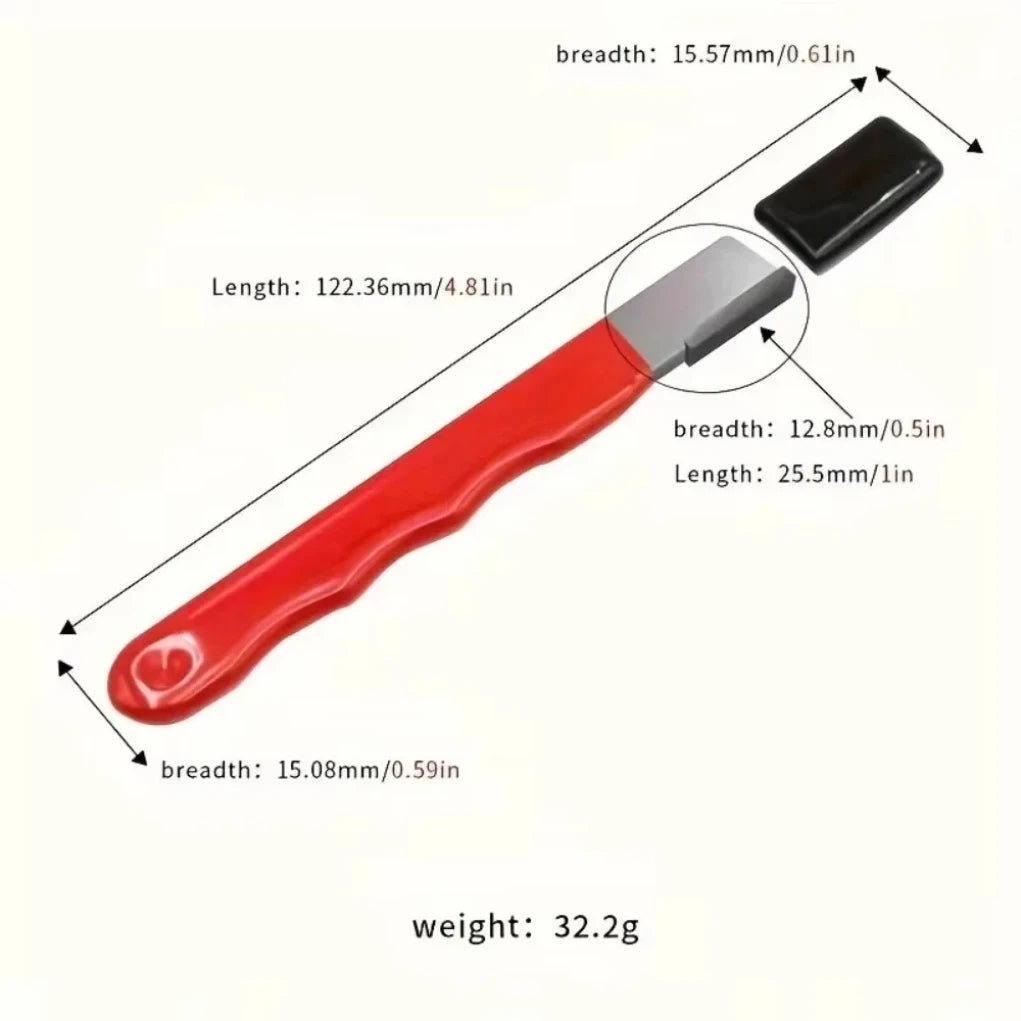 Professional Knife & Scissor Sharpener – Tungsten Diamond Ceramic Sharpening Tool for All Blades & Garden Shears
