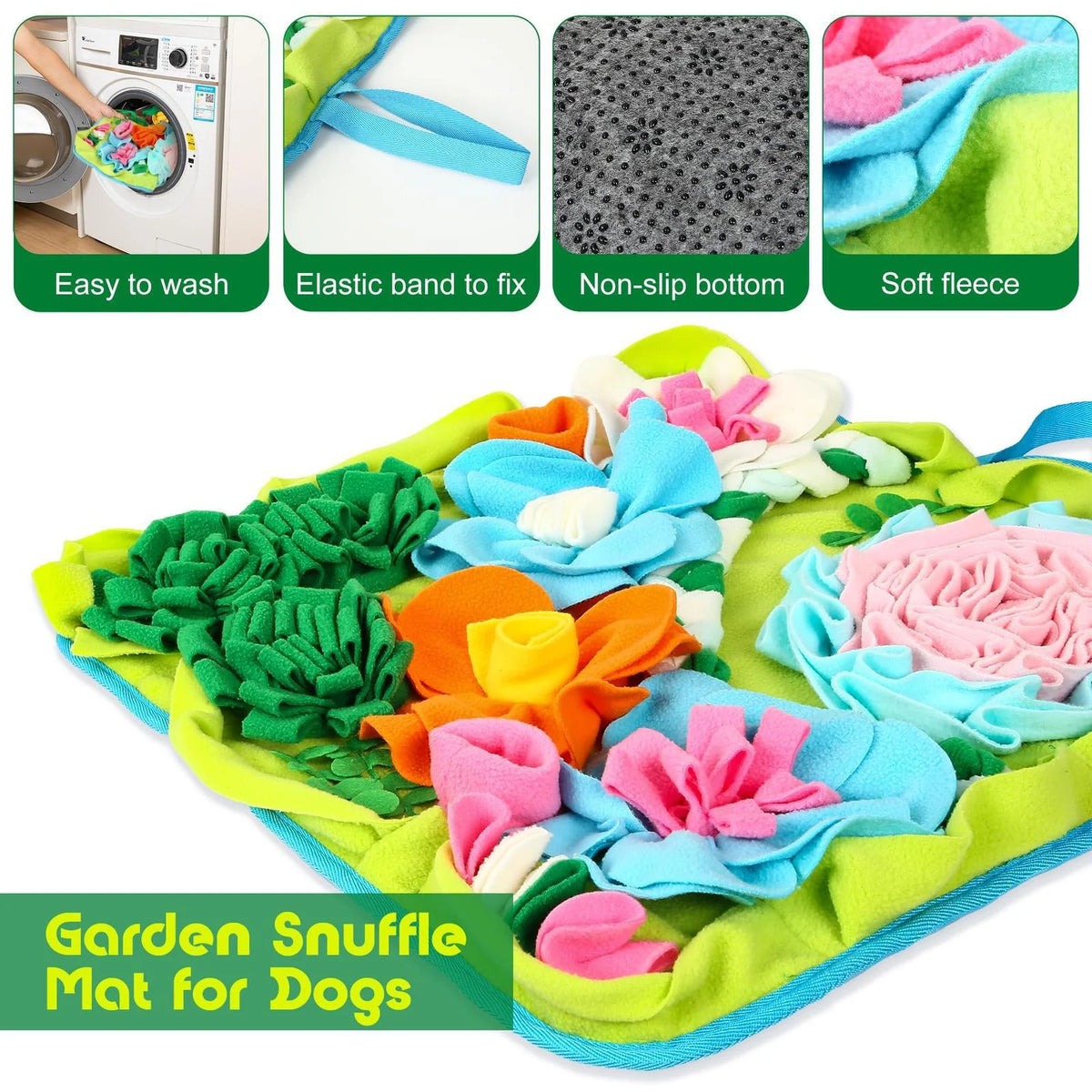 Garden Flower Snuffle Mat - Dog Foraging Toy – photo 3