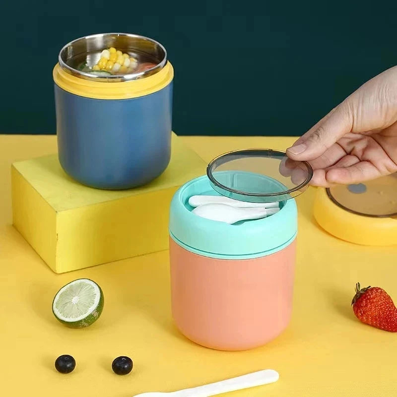 Insulated Food Jar 530ml or 710ml - Stainless Steel Soup Cup for Hot Meals - photo 5