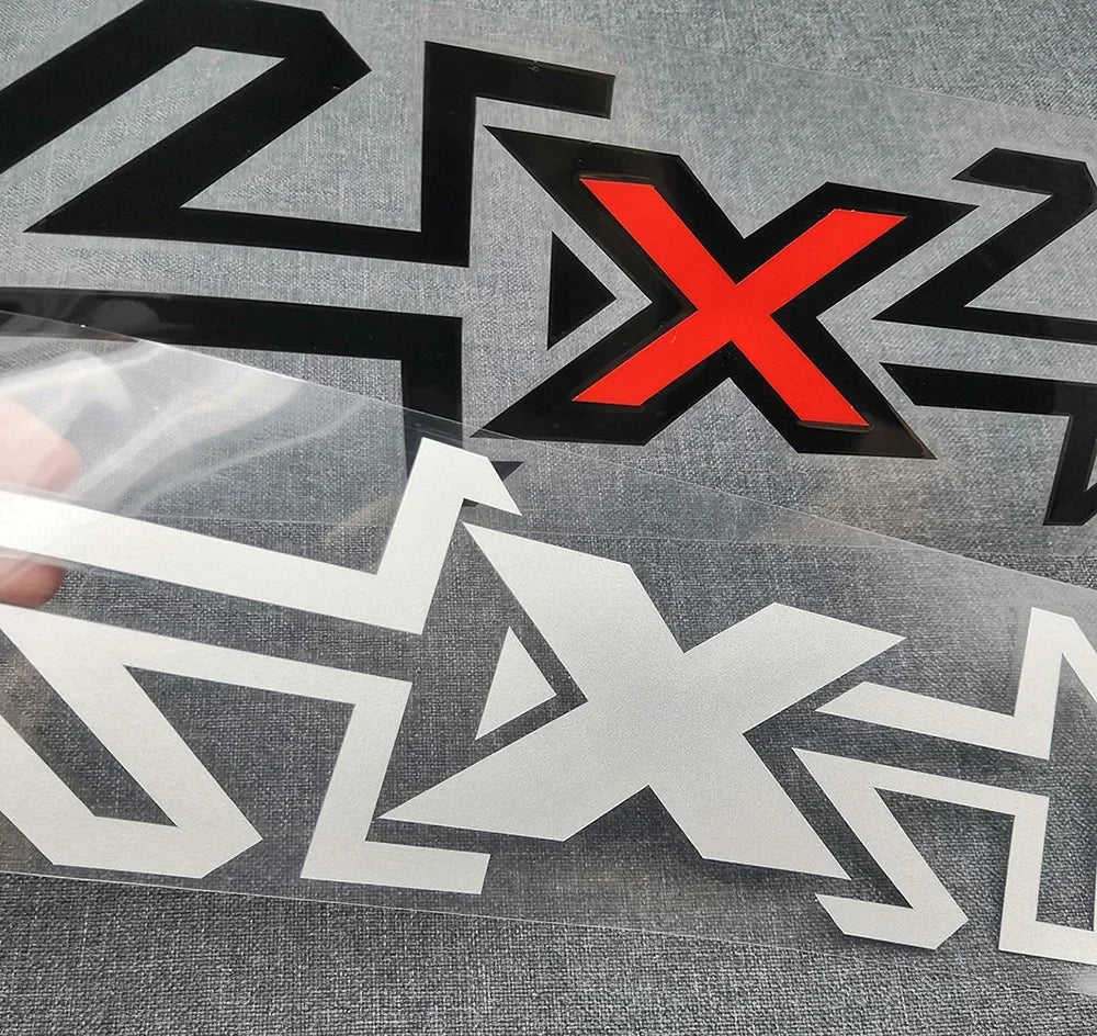 4x4 Letter Graphics Vinyl Decal — Universal Fit for Pickups & Trucks
