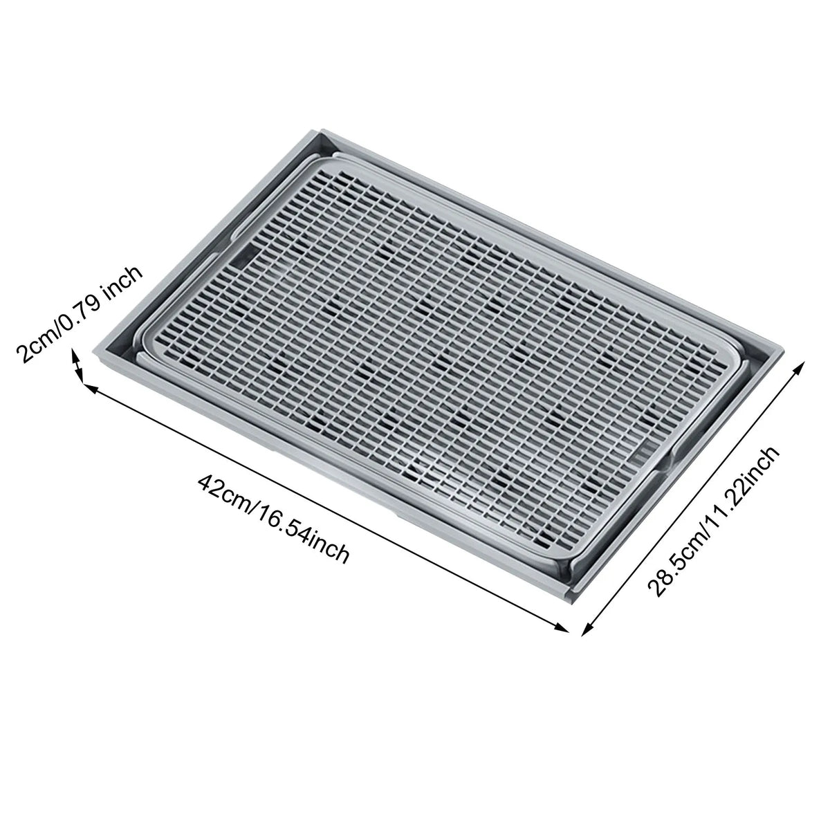 Cat Litter Trapping Mat - Waterproof Non-Slip Litter Box Mat – photo 10