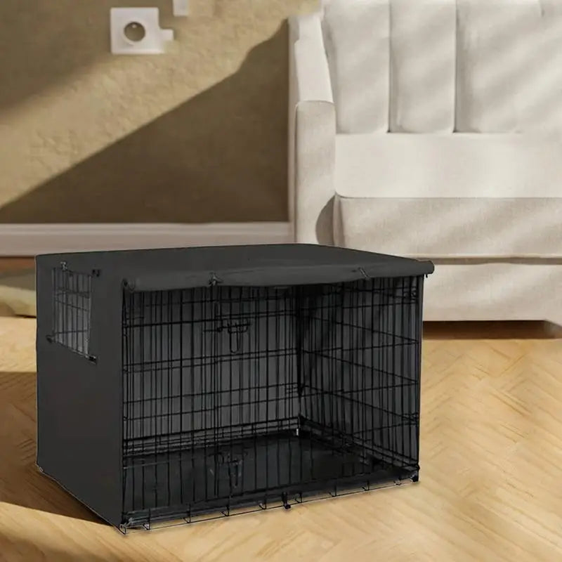 Windproof Oxford Crate Cover - Dog & Cat Cage Cover – photo 5