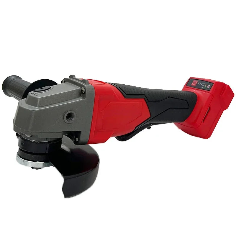 Fit Milwaukee 125mm Brushless Angle Grinder Polishing Cutting Machine No-Lock Paddle Switch Electric Cordless Power Tools