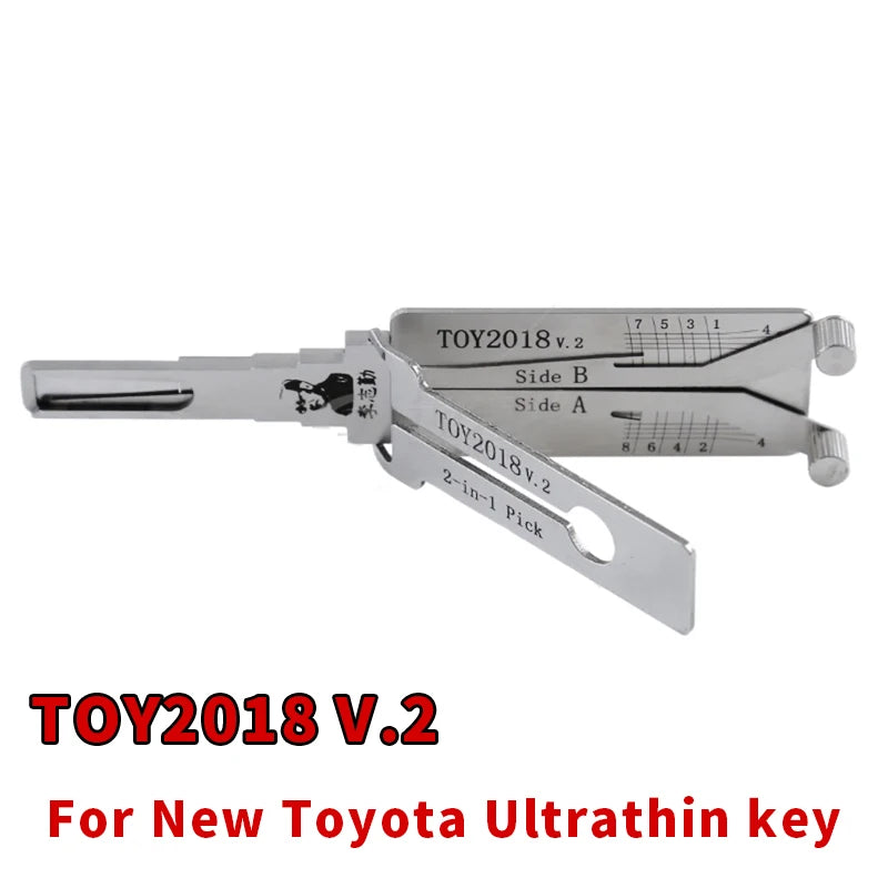 8PCS LISHI 2in1 Decoder For Volkswagen Audi Mercedes-Benz Skoda Porsche Ford Chevy Buick Hyundai Toyota BMW Locksmtihs tool