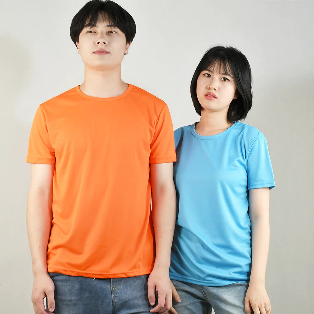 Multicolor Quick Dry Short Sleeve Sport T Shirt Gym Jerseys Fitness Shirts Trainer Running T-Shirt Men's Breathable Sportswear