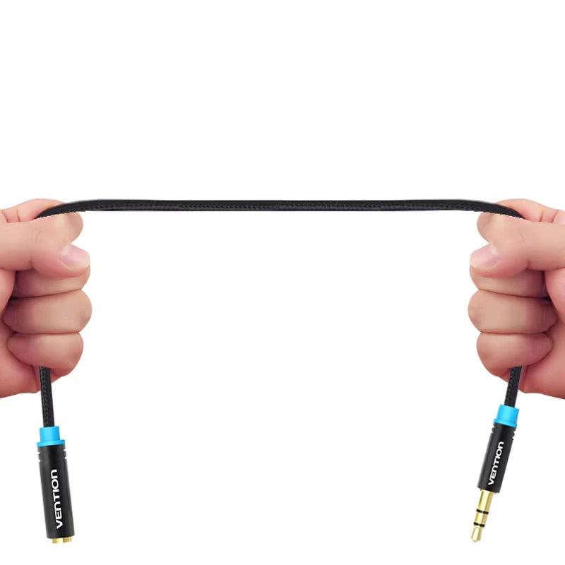 Vention Aux Cable Headphone Extension Cable 3.5mm Jack Male to Female For Computer Audio Cable 3.5mm Headphone Extender Cord 3m
