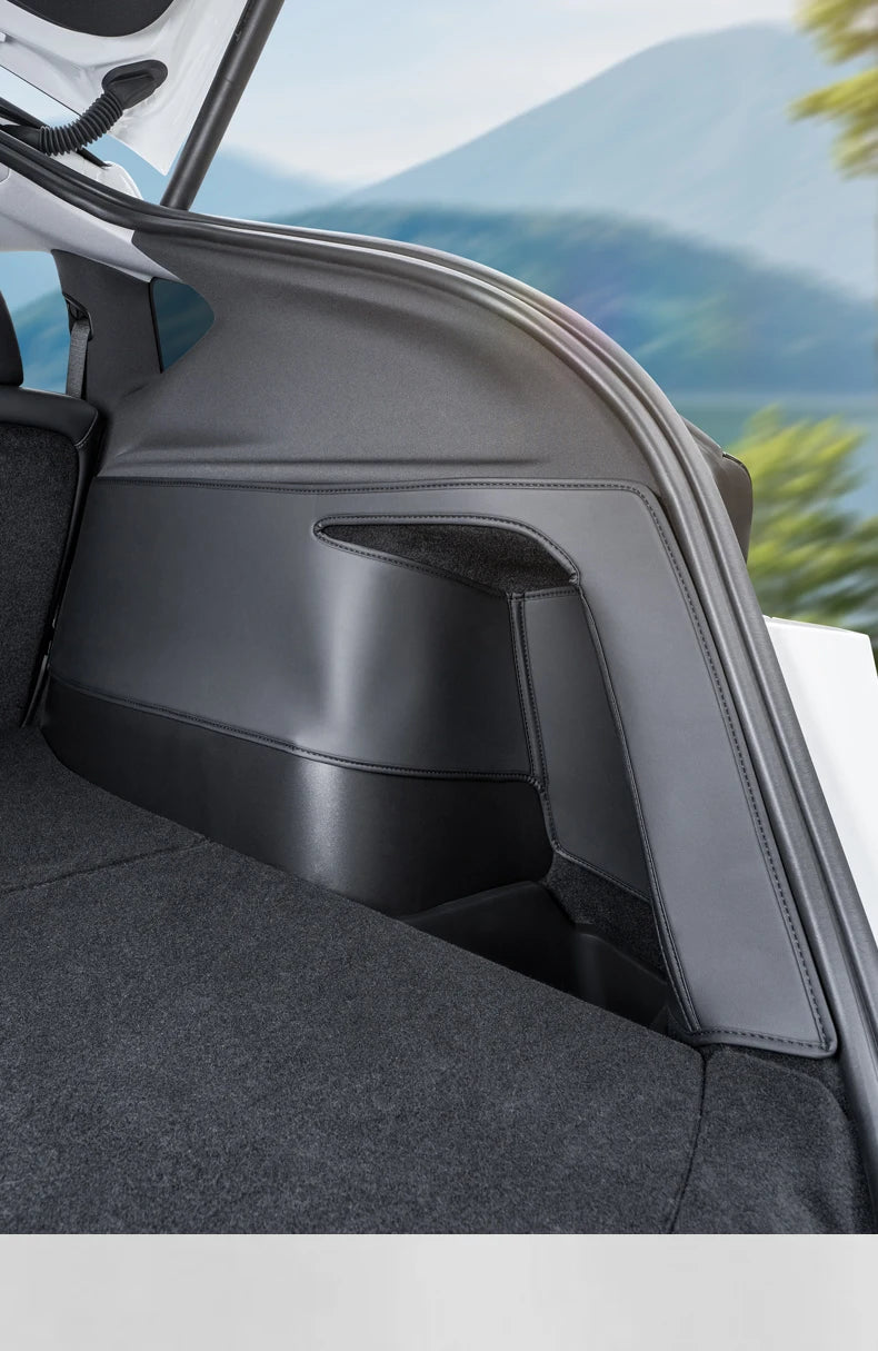 For Tesla Model Y Juniper 2026 Rear Trunk Side Anti-Kick Pad Full Coverage Protection Kit Car Anti-dirty Pad Accessorie