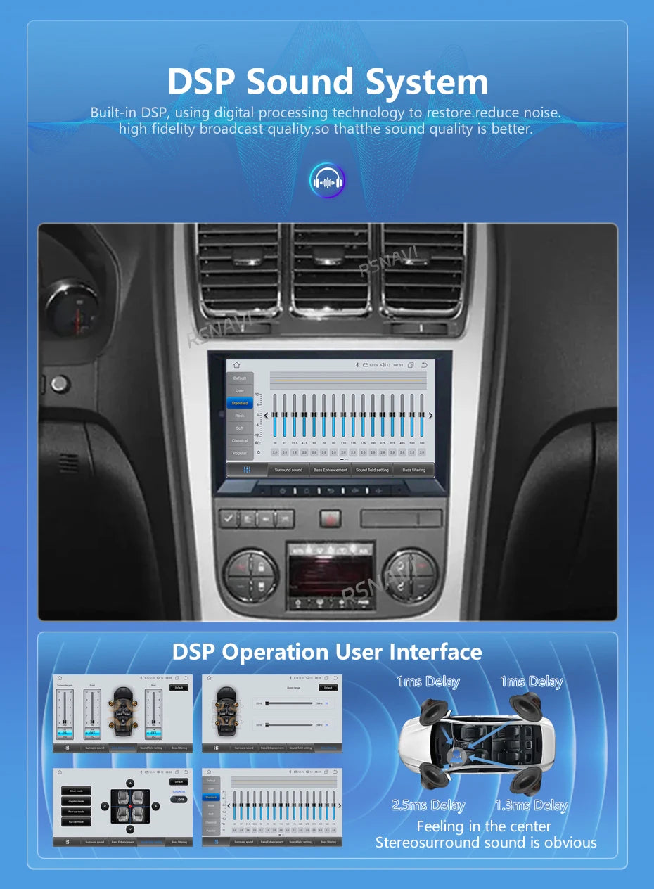Android 16 Carplay Car Radio For Chevrolet Silverado Impala GMC Yukon Acadia Sierra Navigation GPS Multimedia Player stereo wifi