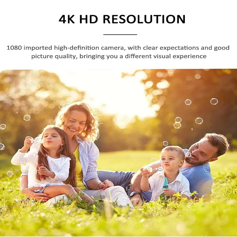 1080P Mini WiFi Home Camera with Night Vision & Alerts