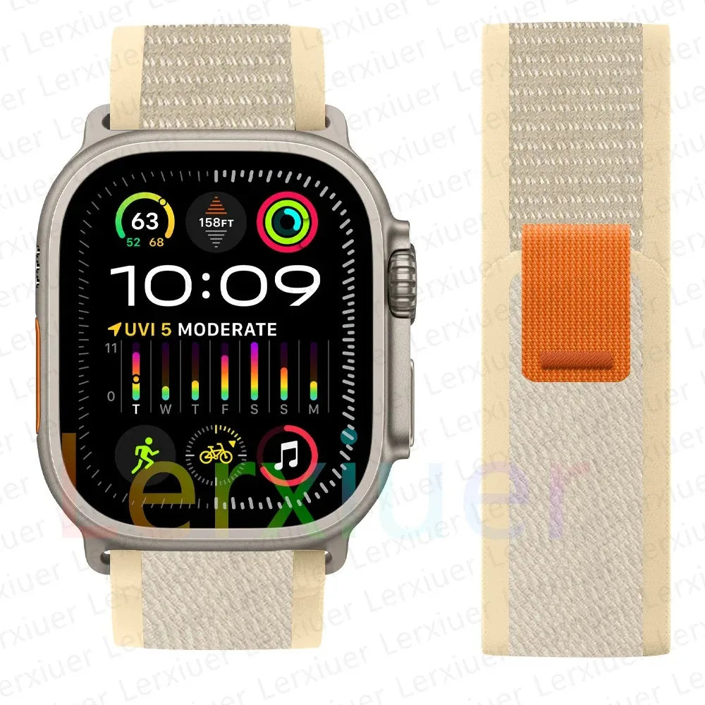 trail loop For apple watch ultra 3 2 Band 49mm 44mm 40mm 45mm 41mm 42mm correa bracelet iWatch series 7 se 8 9 10 11 46mm straps