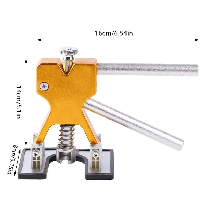 Complete Paintless Car Dent Removal Tool Set Slide Hammer T-Bar body Repair Bridge Puller Reused Tabs Puller for Car workshop