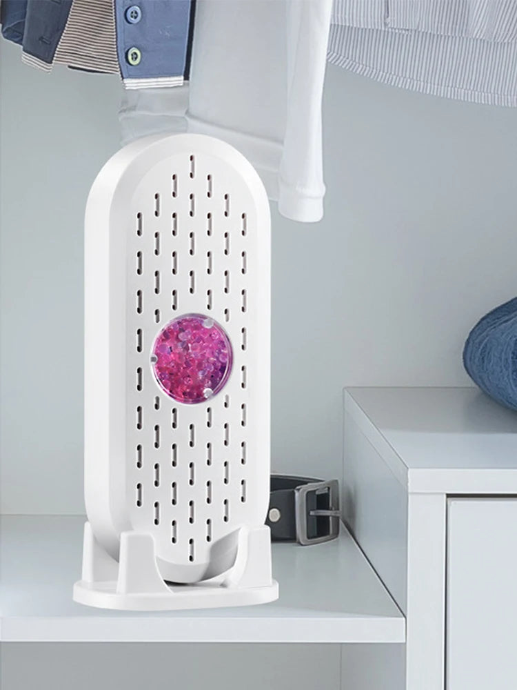 Mini Dehumidifier Cycle Portable Moisture Absorbers Reusable Hygroscopic Machine USB Charging for Wardrobe Shoe Cabinet Bookcase
