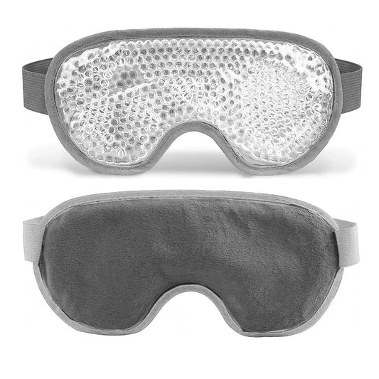 Cooling Gel Eye Mask Ice Compress - Reusable Sleep & Relaxation Eye Pad