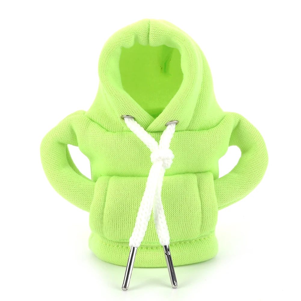 Hoodie Car Gear Shift Knob Cover Fashion Gearshift Handle Gear Lever Decorative Hoodie Sweatshirt Cover Auto Interior Accessorie