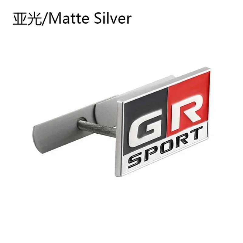 3D Metal Car Sticker Labeling Emblem Badge Decals For Toyota sport GR Sport RAV4 C-HR Avensis Prado Prius Car Auto Accessories
