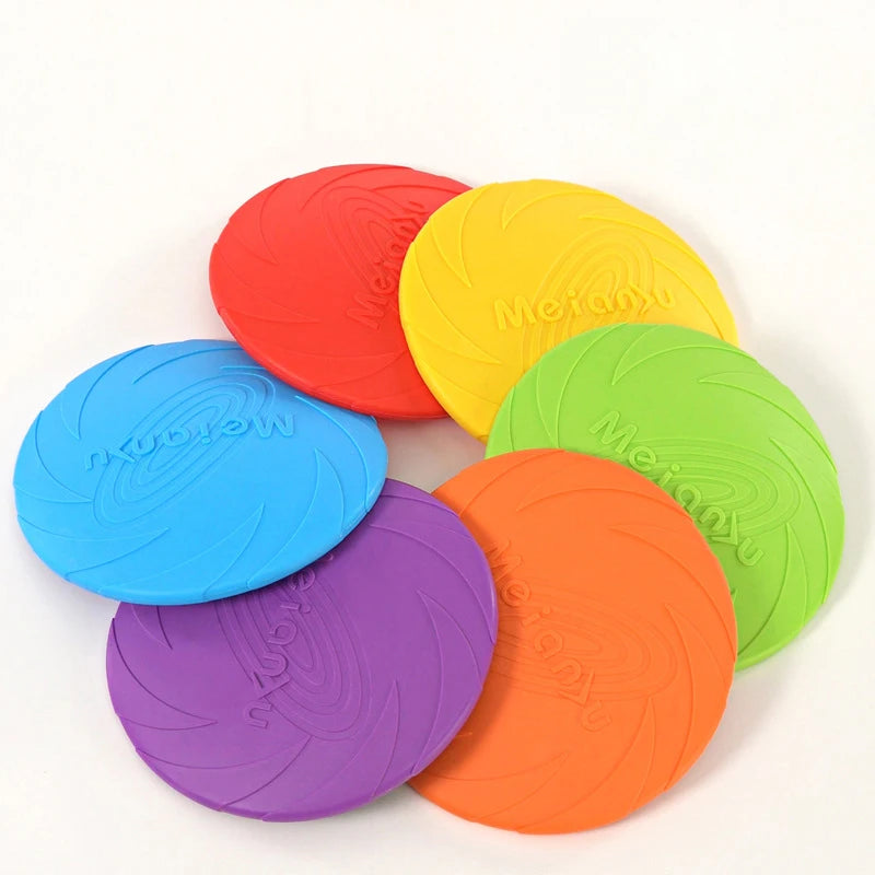 Silicone Flying Disc for Dogs - Soft Chew-Resistant Frisbee – photo 6