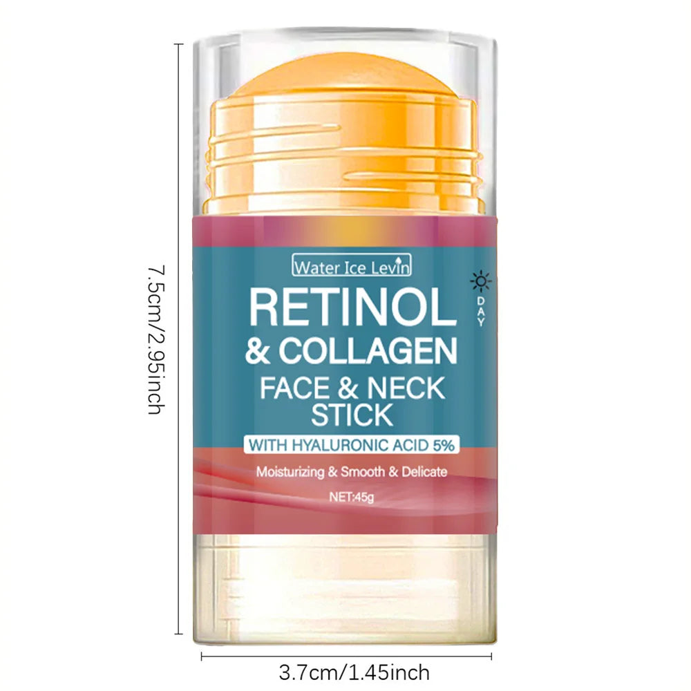 Water Ice Levin Retinol & Collagen Lifting Firming Cream Stick 45g – Wrinkle Smoothing, Whitening & Moisturizing | CPNP Certified | 1, 2 & 3 Pcs