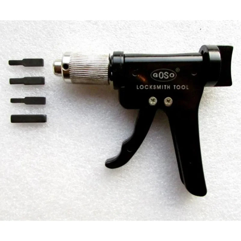 GOSO Strong Lock Pick Gun Locksmith Tools Lock Pick Set Door Lock Opener Lockpick Picking Tool Bump Key Padlock