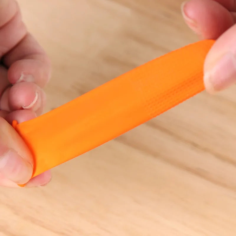 6Pc Garden Silicone Thumb Knife Set — Harvest Cutter & Finger Guards