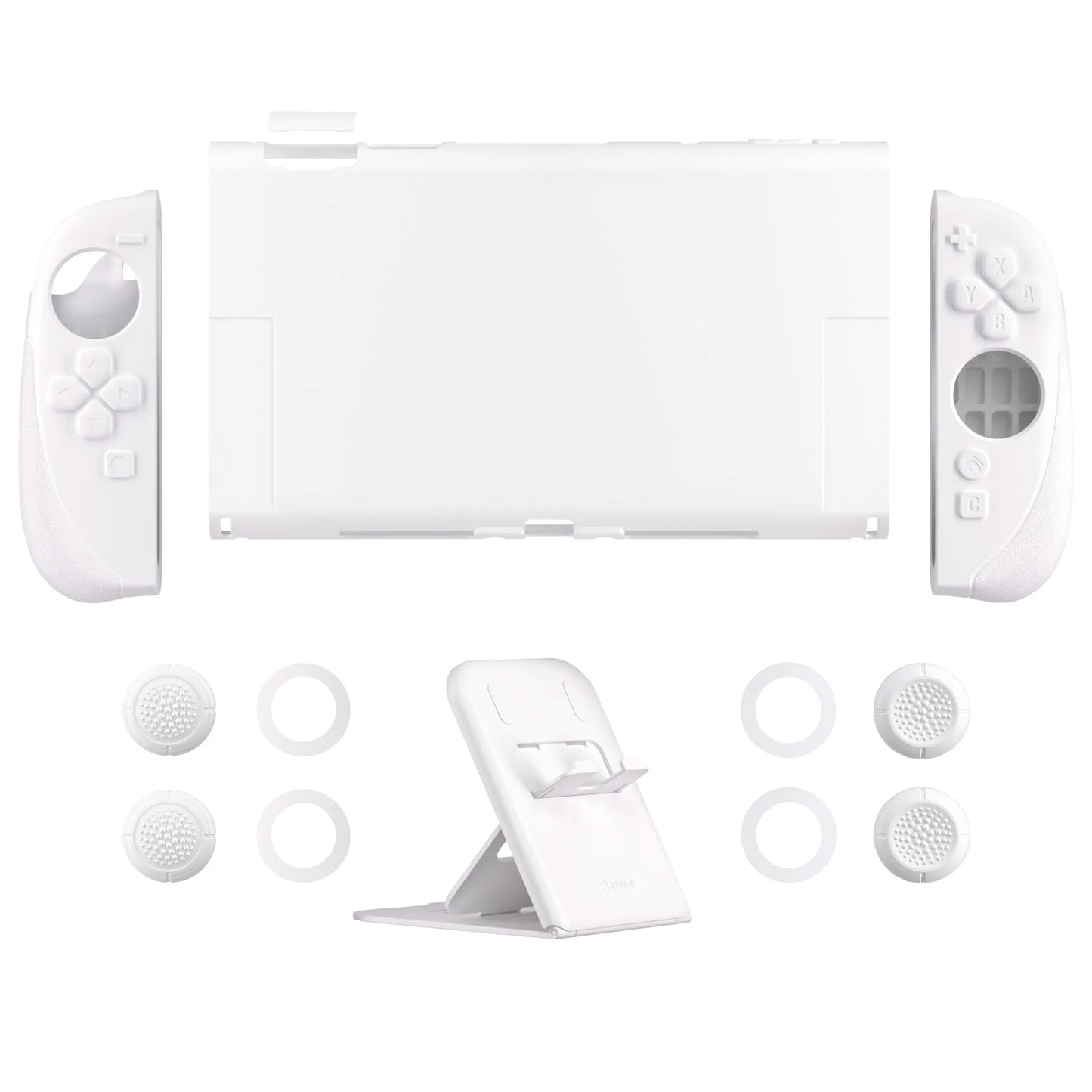 PlayVital Ranger Dockable Silicone Grip Case with Hard Shell Cover for Nintendo Switch 2 Full-Body Cover with Stand & Thumb Grip