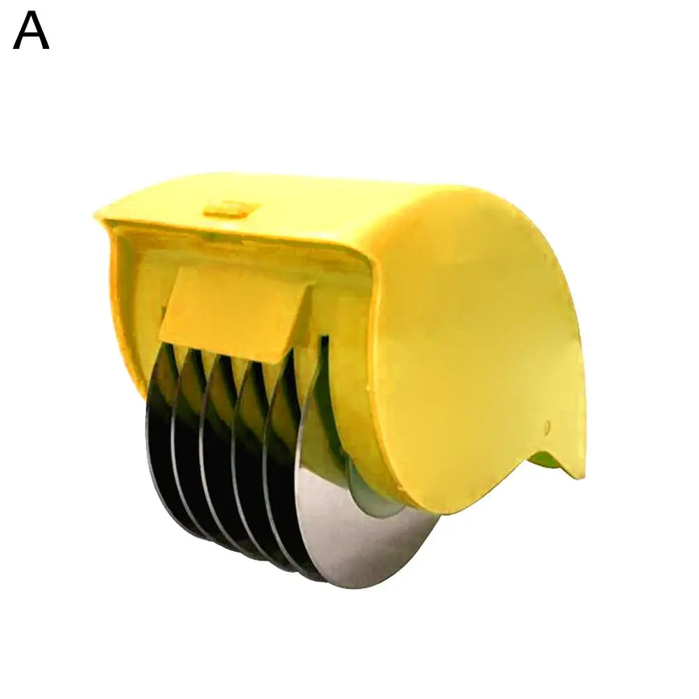 Herb Roller Mincer with 6 Blades - Green or Yellow Scallion Cutter - photo 8