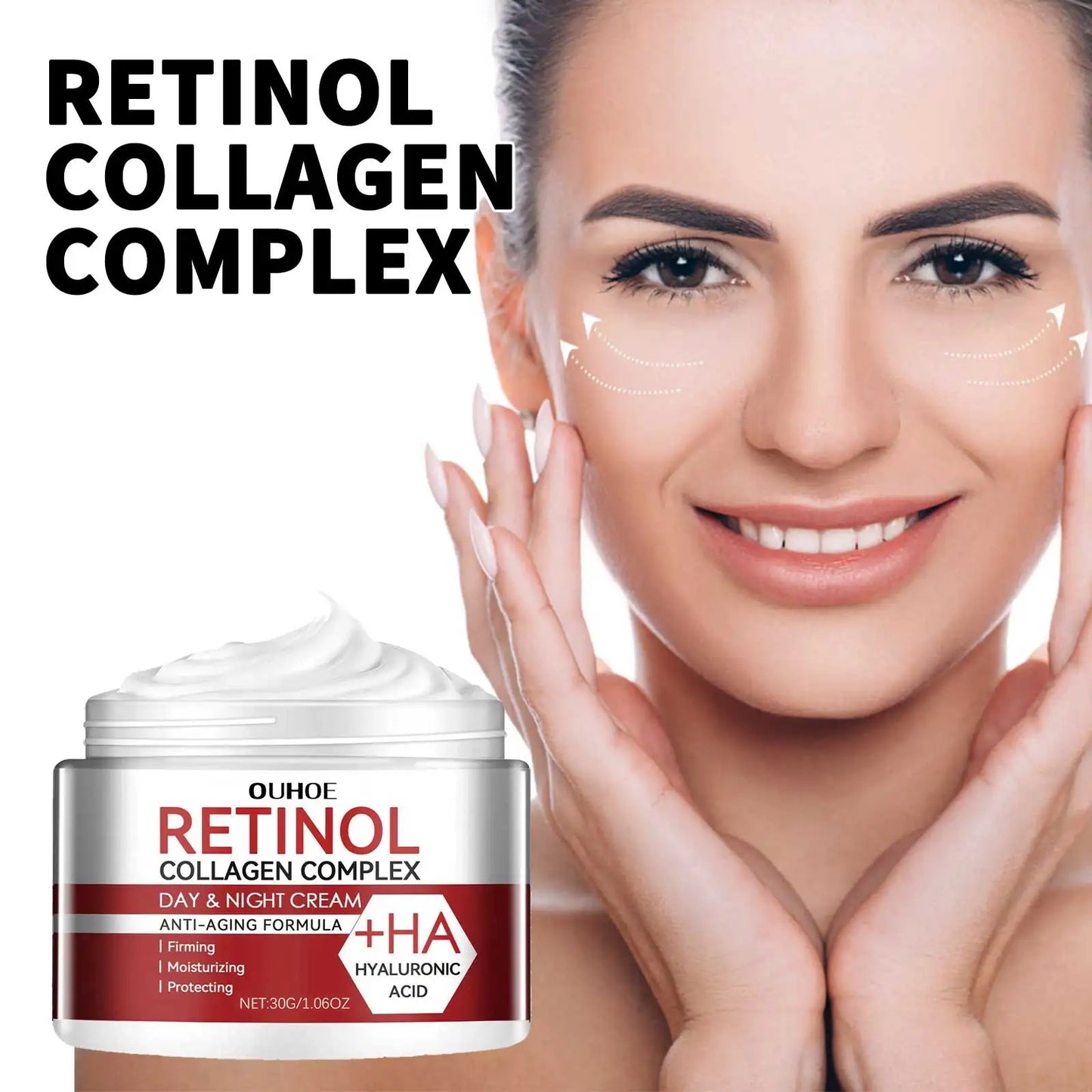 Retinol & Collagen Day/Night Face Cream with Hyaluronic Acid