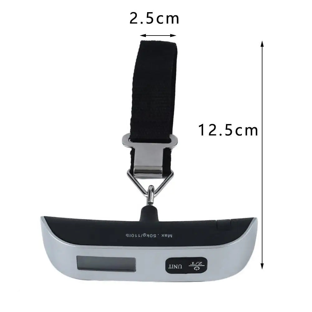 Luggage Scale 110lb 50kg Digital Handheld Portable Hanging Baggage Scale for Travel Suitcase Weight Scale