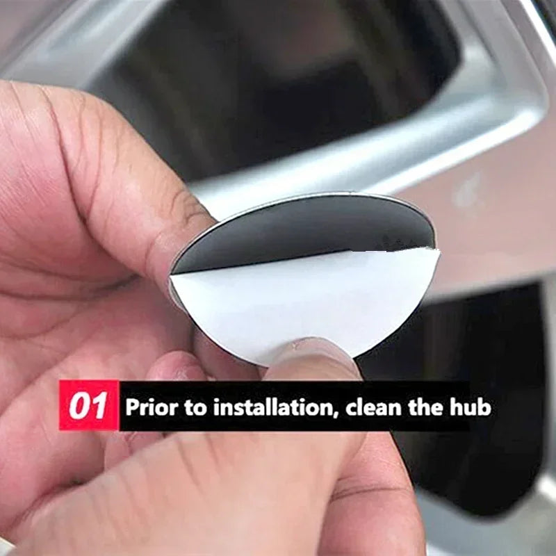 4p cs 56/60/65/70mm automobile hub center sticker aluminum alloy car sticker is suitable for BMW group F07F90F11f18G30G31E60E61.