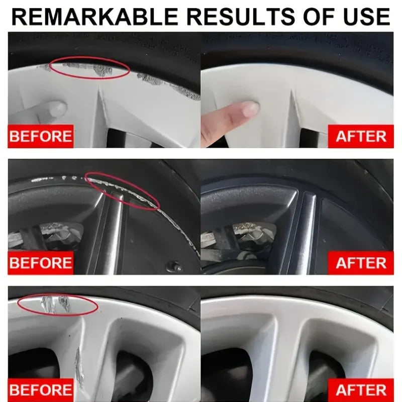 Car Wheel Rim Scratch Repair Paste — Alloy Refurbishment Kit