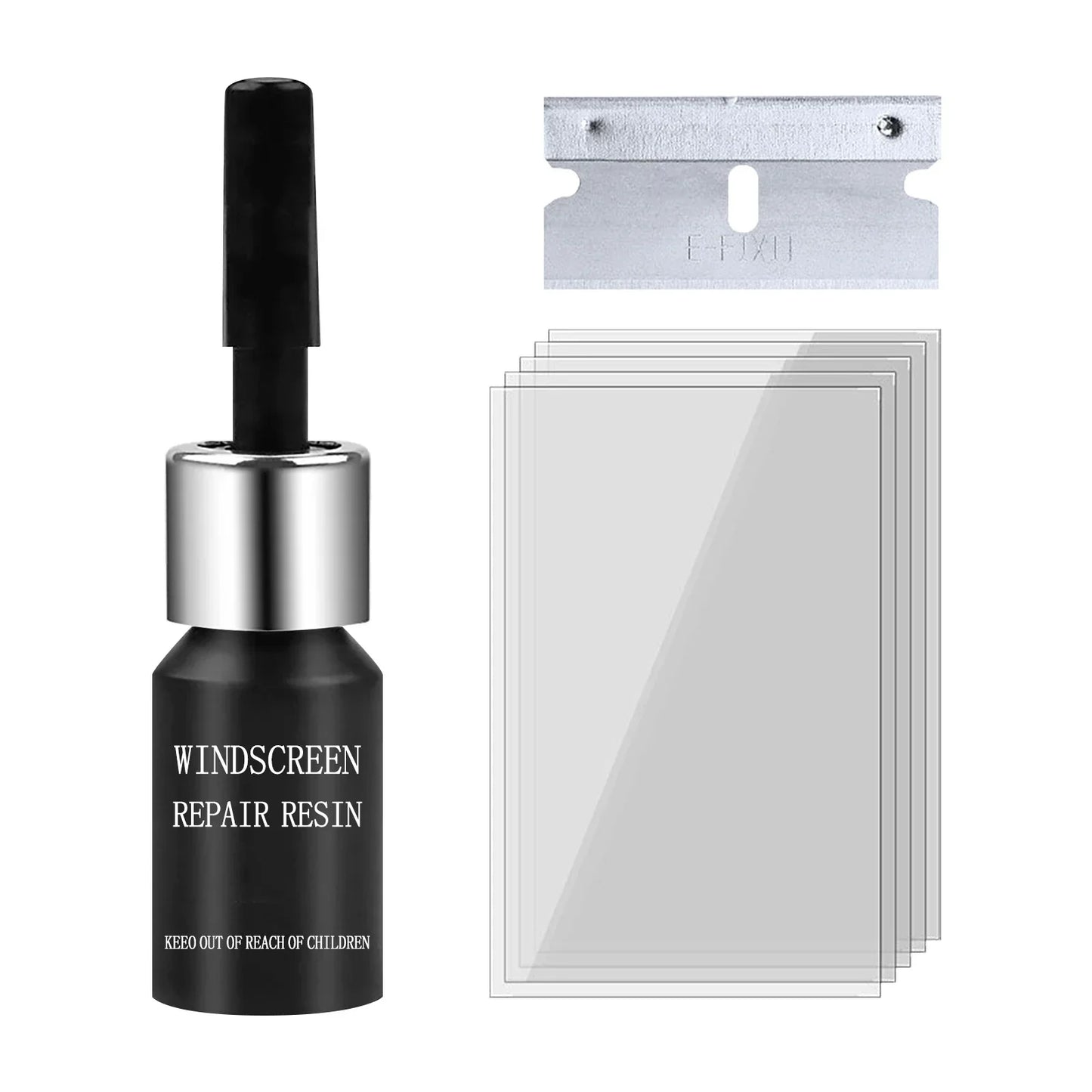 Car Glass Repair Window Cracks Gone Kit Remove Scratch Automobile Truck Motorcycles Broken Repair Windscreen Crack Recovery Set