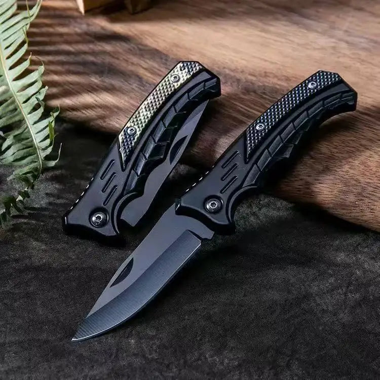 New Multifunctional Outdoor Folding Knife Stainless Steel Tactical Camping Fruit Knife Portable Kitchenware And Dining
