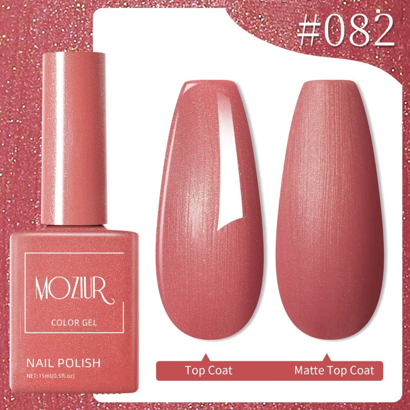 Colorful Hot Sale Uv Gel Nail Polish Set Soak Off Gel Nail Polish 15ml Professional Nail Gel Polishes