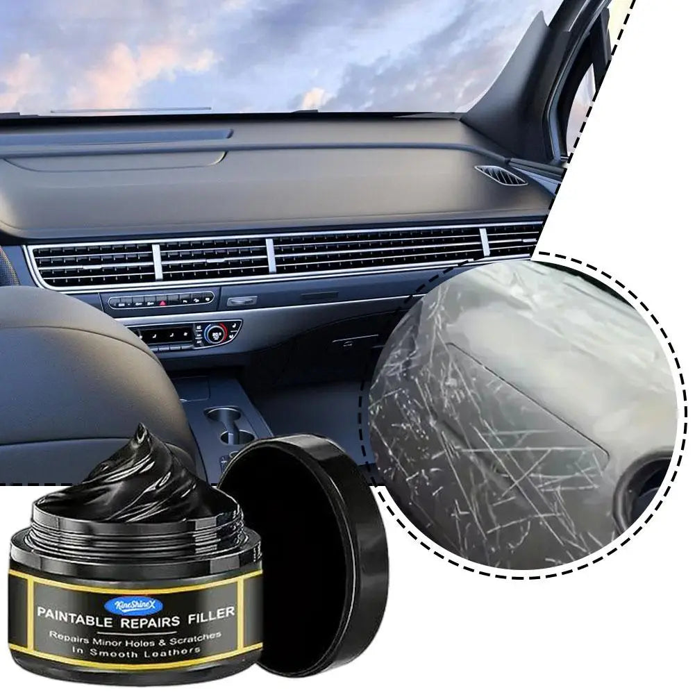 Car Interior Repair Wax – Scratch & Dent Filler Paste for Leather, Plastic & Dashboard | 40g / 80g