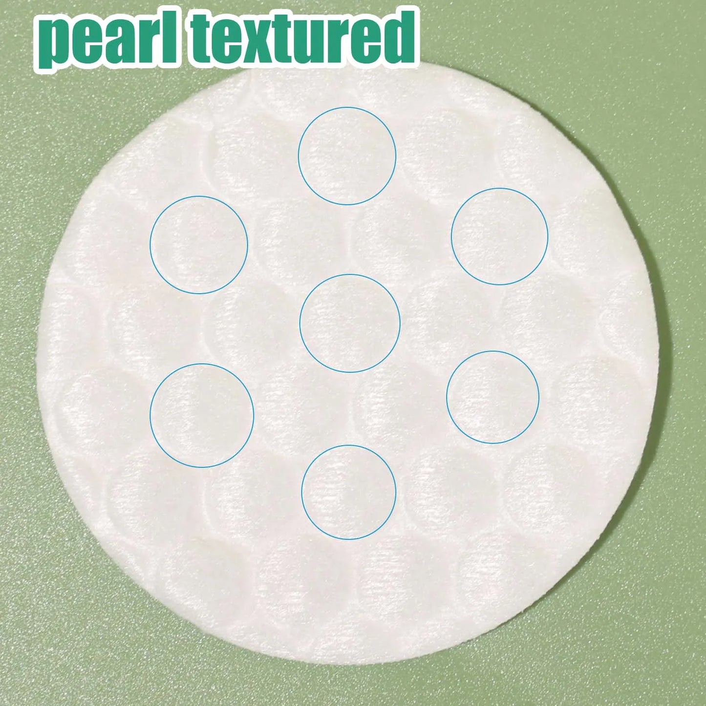Disposable Soft Circular Makeup Remover Pads Doubles Sided Breathable Cotton Pads for Daily Facial Cleaning Nail Polish Remover