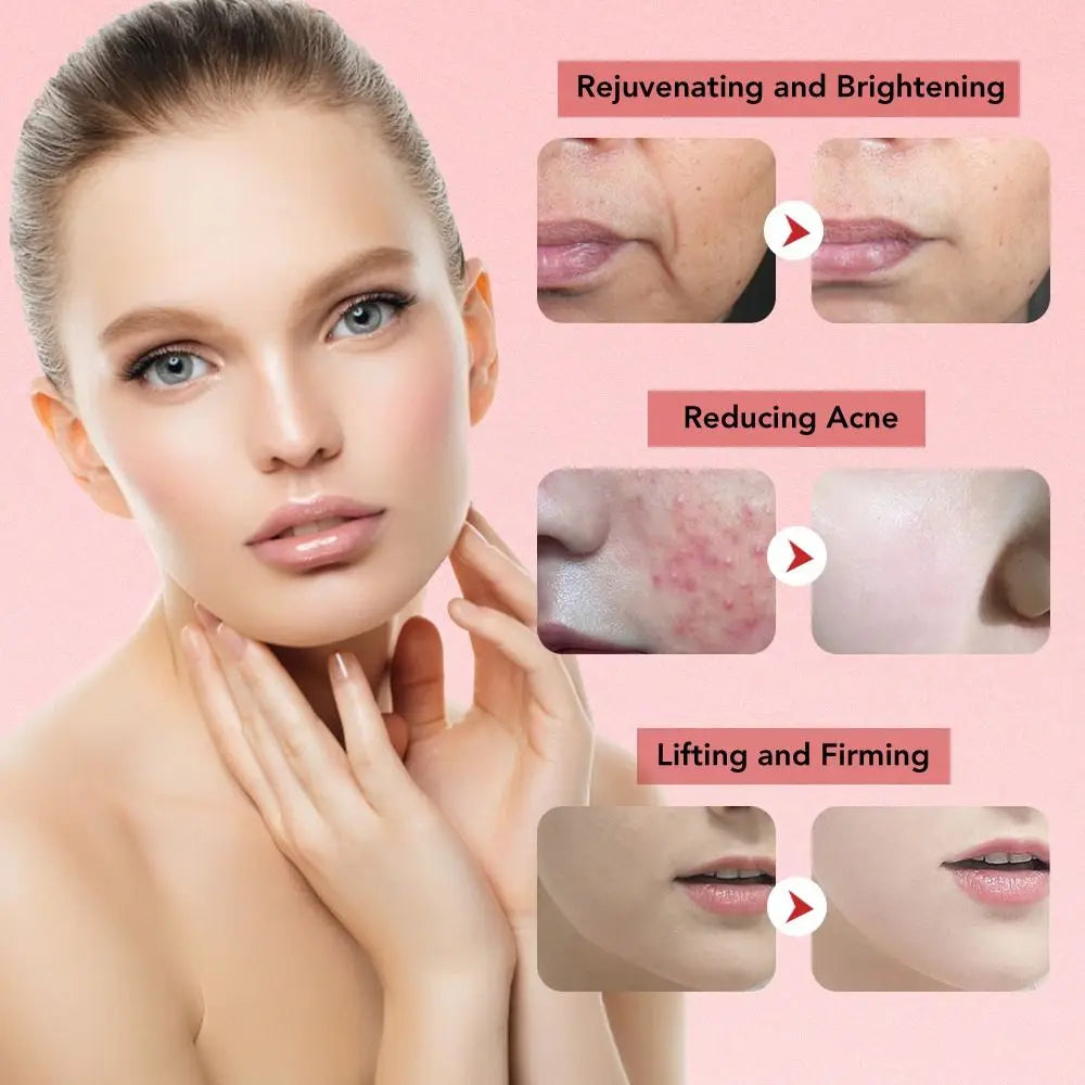 7 in 1 Facial Lifting Machine EMS Microcurrent Multifunctional Facial Slimming Device LED Photon Anti-Aging