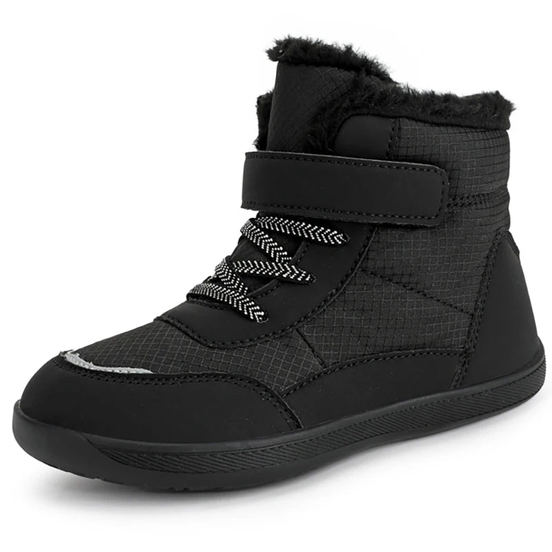 Kids Wide Toe Snow Boots - Minimalist Warm Winter Sneakers - photo 8