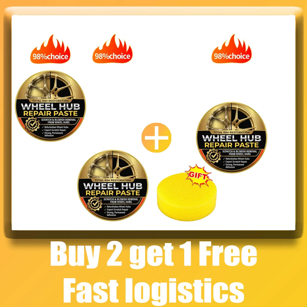 Aluminum Wheel Rim Scratch Repair Paste