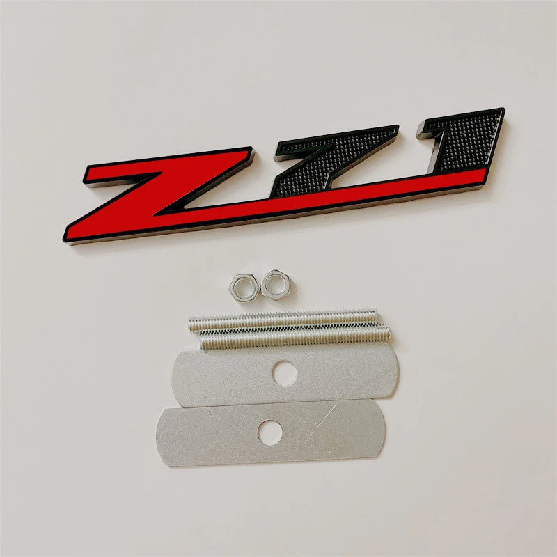 3d Metal Logo Z71 Emblem Car Front Grille Badge Sticker For Chevrolet Tahoe Colorado Cheyenne Chevy Silverado Z71 Accessories