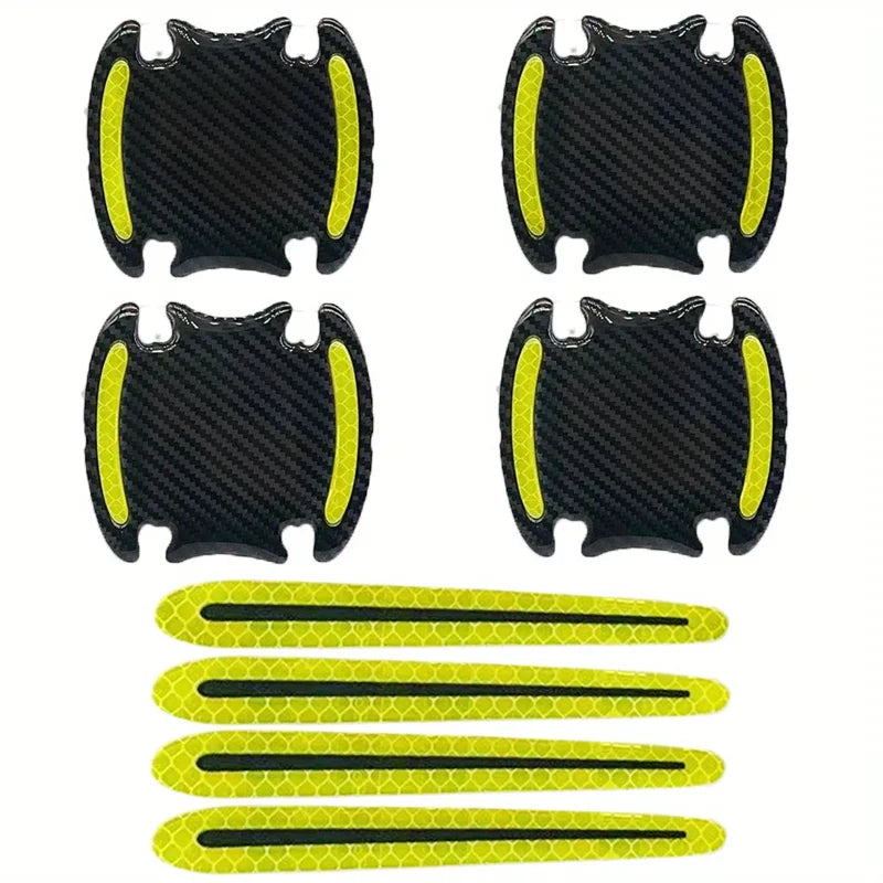 8Pcs Car Door Handle Protective Film – Anti-Scratch Transparent Paint Protection Stickers