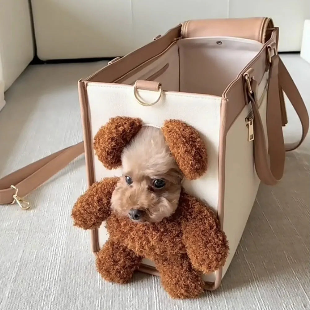 Bear Design Pet Tote Carrier - Large Capacity Travel Bag – photo 2
