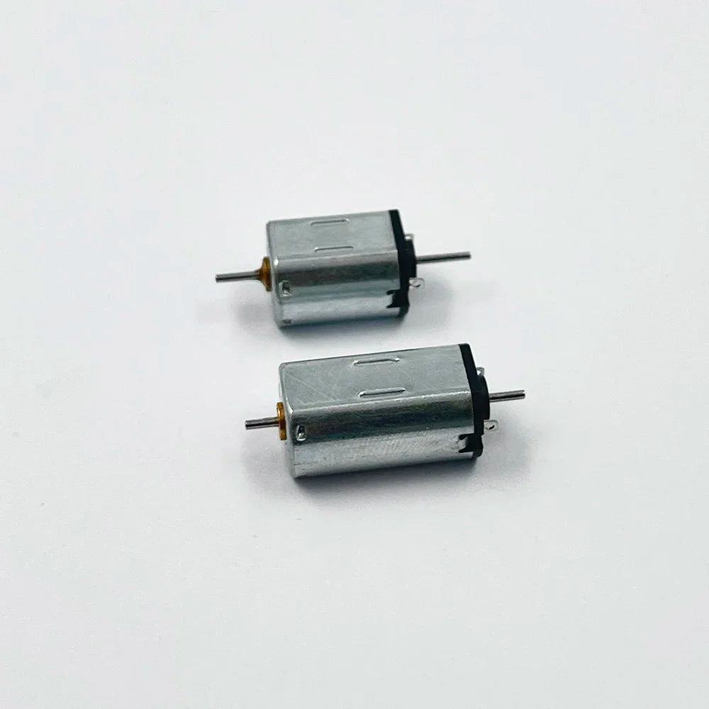 1PC 10mm*12mm N30 N20 Dual Shaft Motor 6V-12V 15000RPM/20000RPM Dual Axis Large Torque DIY Toy Car Rail Train Model Engine