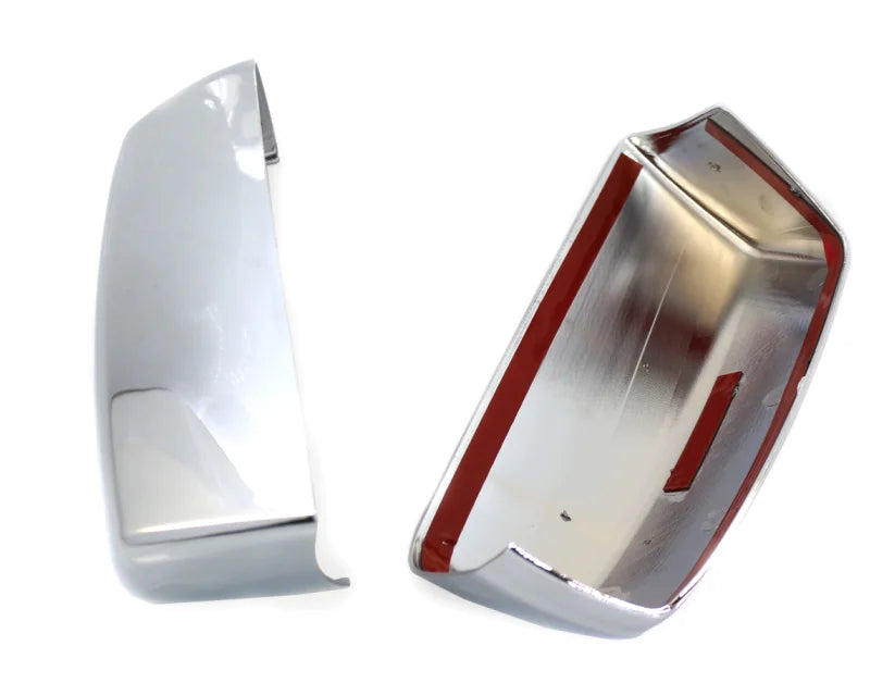 Snap-On Mirror Covers, Chrome or Gloss Black — Chevrolet Silverado & GMC Sierra 1500 (2014–2018) / 2500HD·3500HD (2015+)