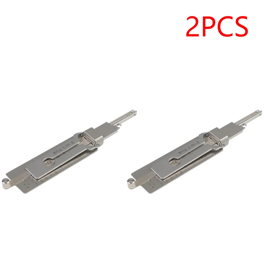 Lockpicking Lock Decoder Pick Locksmith Tools For lock embryo/double straight groove/positive S groove Maintenance Repair Tools