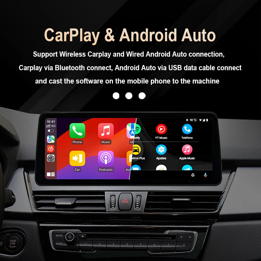 Car Stereo with Apple CarPlay & Android Auto, Compatible with BMW X3 G01 & X4 G02 (EVO System)