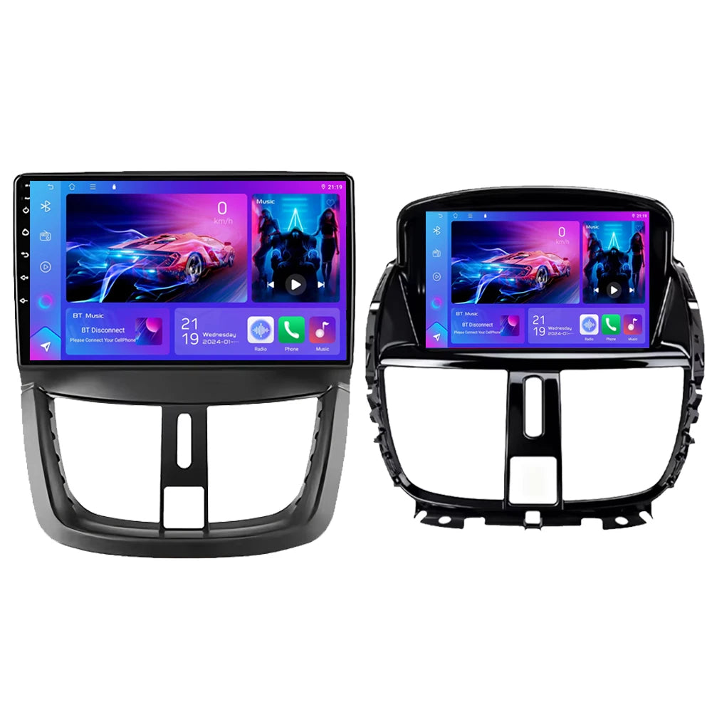 Car Radio Android 16 For Peugeot 207 207CC 2006 - 2015 Carplay Video GPS Navigation Multimedia Player DVD No 2din 4G Wifi BT RDS
