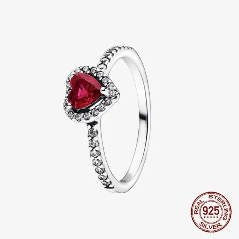 925 Sterling Silver Open Ring Style CZ Paved Heart Butterfly Flower Colorful Gemstone Ring For Women Daily Wear Jewelry Gift