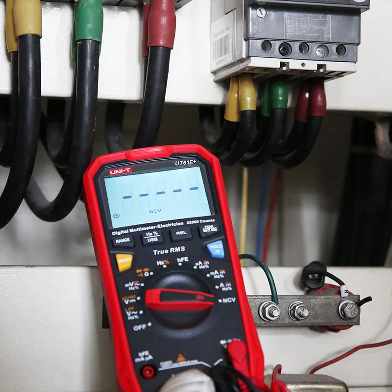UNI T Professional Digital Multimeters UT61B+ UT61E+ UT61D+1000V Analog Multimeter Resistance Capacitance Test Multi Tester